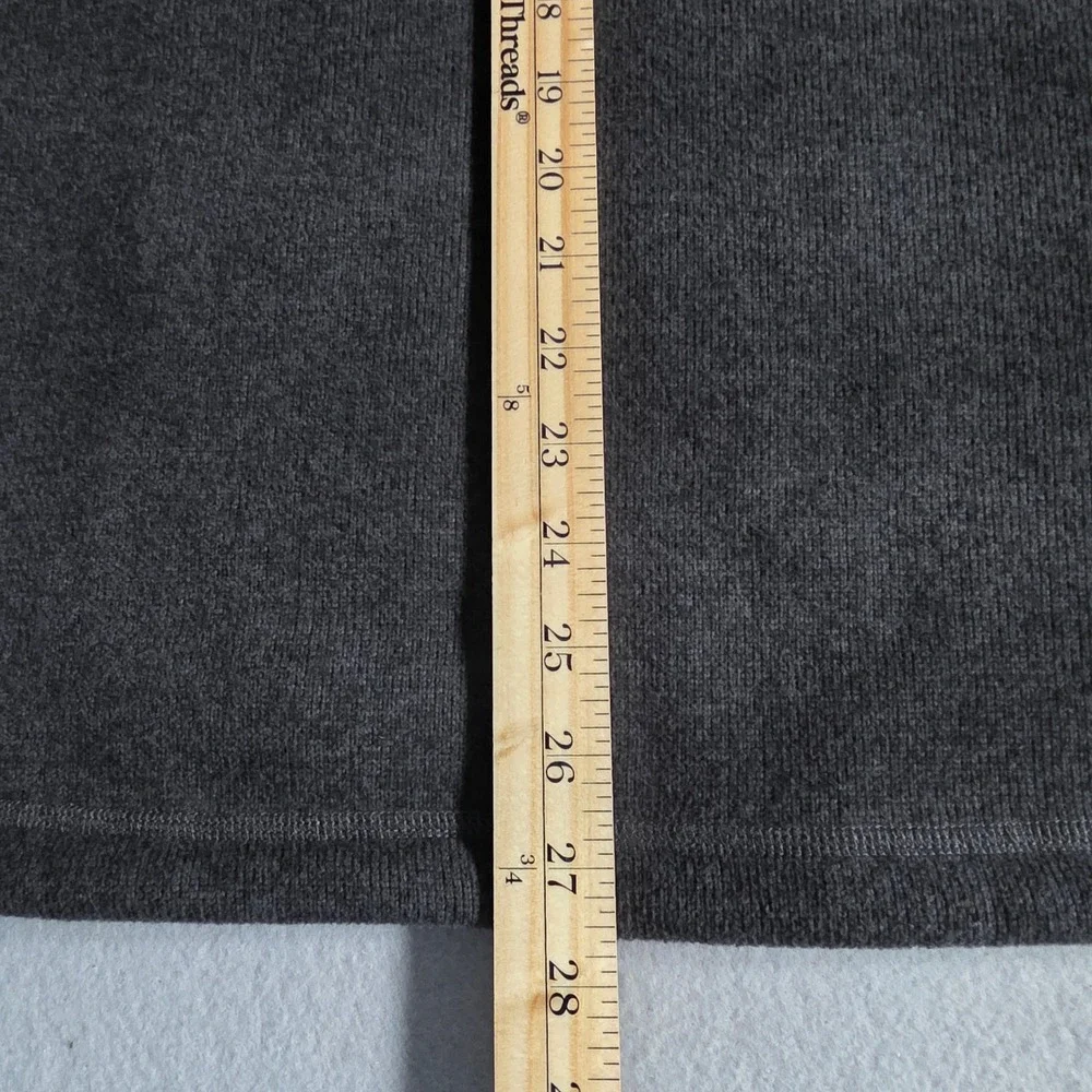 The North Face Mens Gordon Lyons 1/4 Zip Fleece Pullover Dark Grey Large